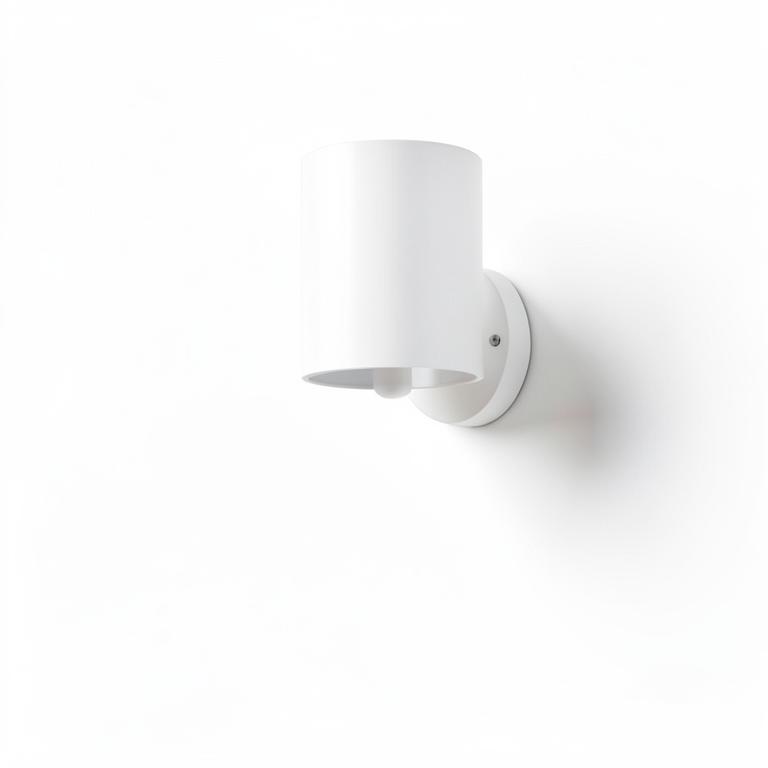 Ekte bilde av vegglampe